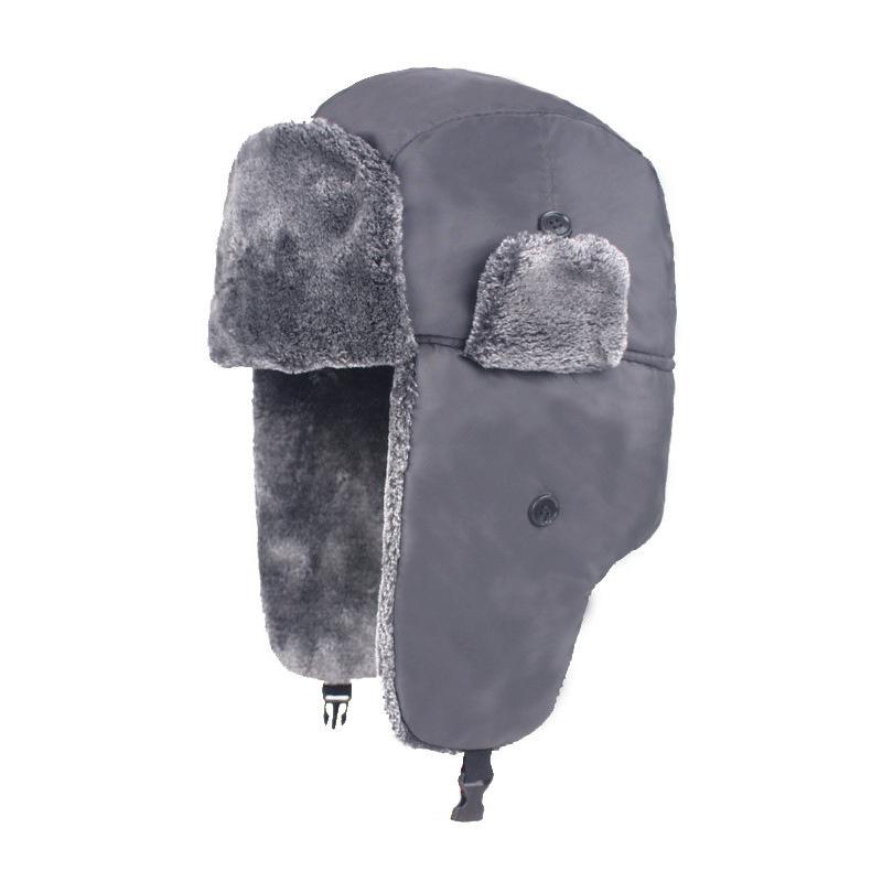 Winter hat fleece thickened Lei Feng hat ear protection hat winter windproof cold waterproof warm snow hat couple hat