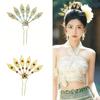 Blatt U-Form Haarnadel Ethnischer Stil Kopfschmuck Neue Metall Haarstäbchen Haar Accessoires