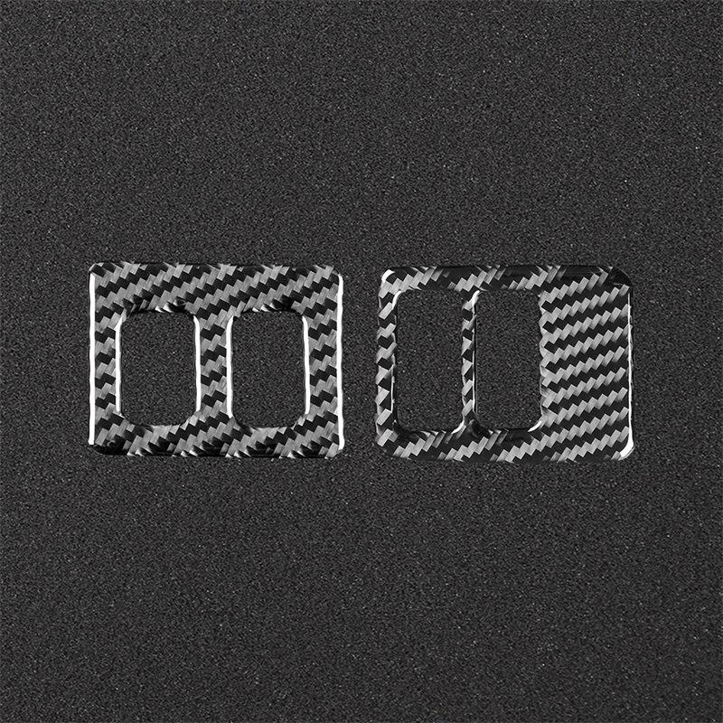 Autocolant Decor Comutator Faruri Fibră de Carbon pentru Lexus GS 2013-2019