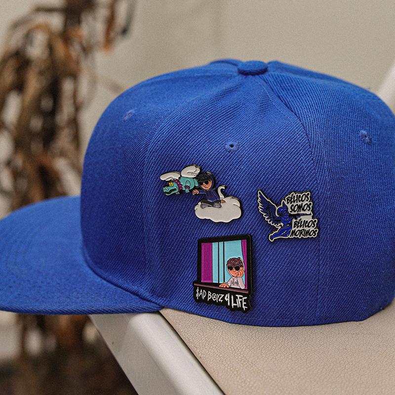 BELICOS SOMOS Retro Mexican Hat Pin Enamel Pin Sloth Boy BÉLICOS MORIMOS Badge Golf Cap Baseball Hat Clip Brooch Gift for Friend