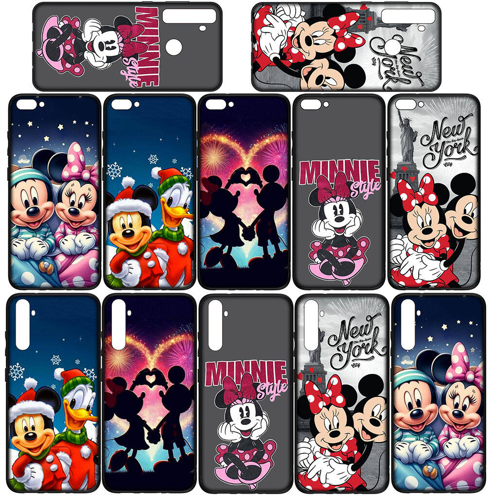 For iPhone 17 16 15 Xiaomi Poco F7 F8 X7 X6 C85 C75 C71 M8 Redmi Note 14 13 12 11 Pro Max 14C 13C 15C A4 Phone Case Poster Minnie Mickey Mouse Cover