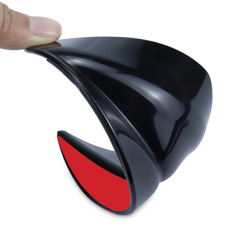 6Pcs Car Front Bumper Lip Diffuser Splitter Fins Body Spoiler Canards Valence Car Tuning Canard Bumper Car Exterior Accessories