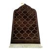 Soft Prayer Mat Thick Sponge Easy To Carry with Tassel Embossed Prayer Mat for Multiple Scenes