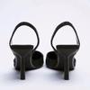 Fashion Summer Women's Sandals New Spring Sandals Elegant Women's High Heels Pointed Toe Back High Heels Fashion Women's Shoes Sandals