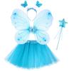 CALLARON Fairy Butterfly Cape Lightweight Perfect for and Parties Kids' Wings, Wings, Style, 42x33cm, 110g, Kids' Costumes, Halloween,