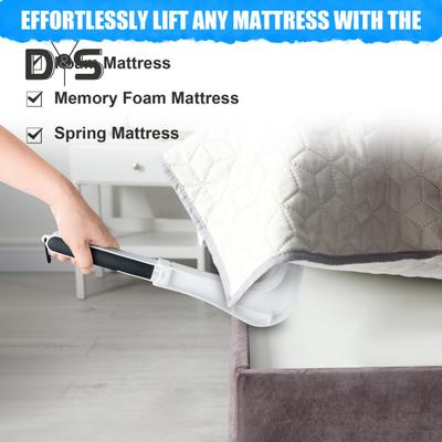 Foldable Mattress Lifter Heavy Duty Ergonomic Long Handle Mattress Riser Mattress Lifting Tool Changing Sheets Bed Maker Tools