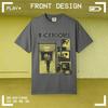 T-shirt film Backrooms, horror, t-shirt in cotone, estate 2026, uomo, donna, streetwear, casual, stile Y2k, t-shirt larga