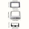 9 inch Car  Fascia Fit for Fiat Grand Punto 2005-2009 for LINEA 2007-2014 Left Hand Wheel dash kit for  car