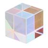 Dichroic   Prism Colorful Glass   Prism for Physics Tching Resrch Decoration Art Education