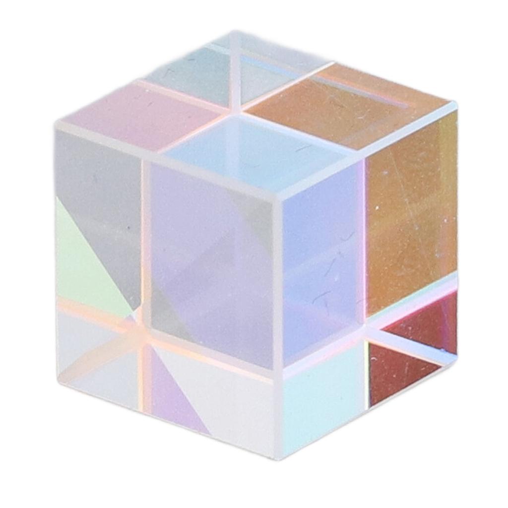 Dichroic   Prism Colorful Glass   Prism for Physics Tching Resrch Decoration Art Education