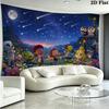 Animal Crossing Anime Wall Tapestry Aesthetic Wall Hanging Printed Fabric Blanket Decorative Tapestries for Bedroom Living Room Home Decor