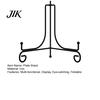 Multi-angle Adjustable Stand Iron Plate Foldable Picture Frame Display Small Tabletop Holder Easel for Photo Frames Plates Card Record Book