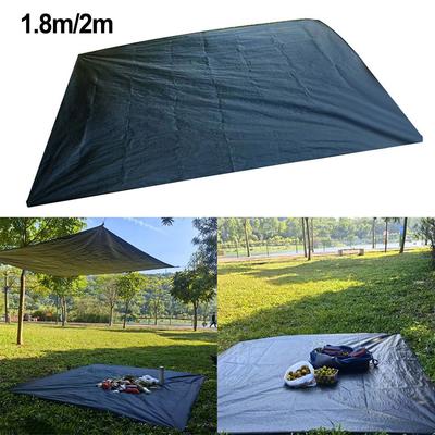 Imperméable Pour Camping Bâche de Sol PE avec Sac de Rangement 1 8m 2 0m
