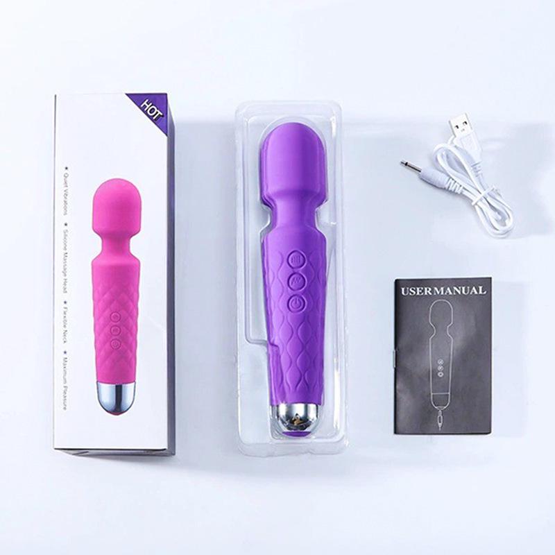Rechargeable Silicone Silent Vibrator for Women - Adult Pleasure Massager