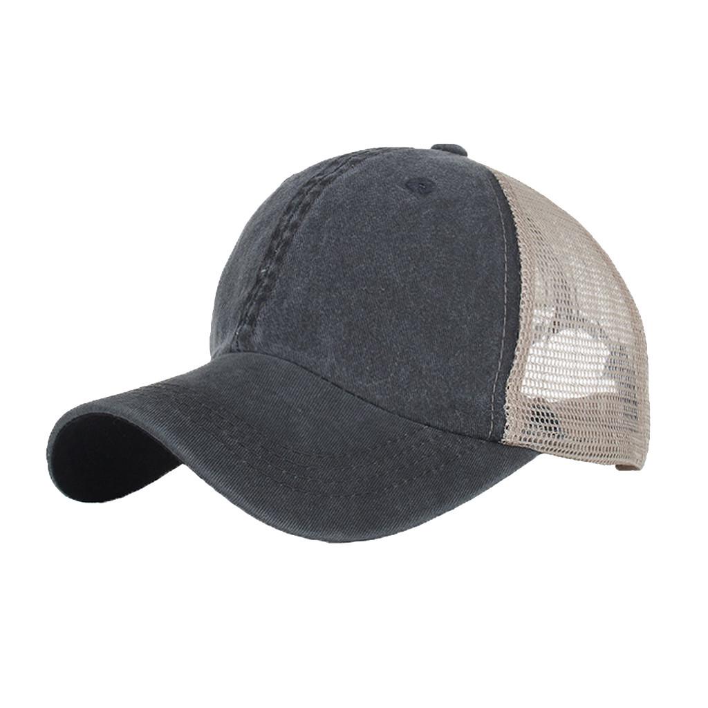 Buy Unisex Washed Cotton Hat Outdoor Sport Hats Casual Caps Summer