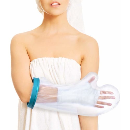 

[YuHaru] Многоразовый чехол для гипса, водонепроницаемая повязка для душа для взрослых рук