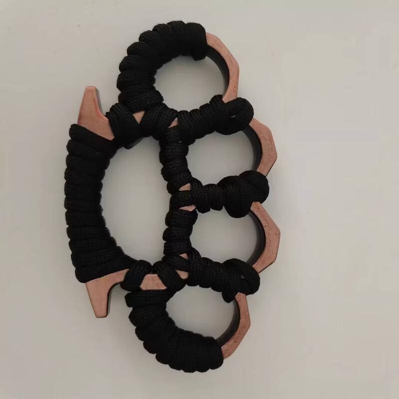 Verdickter Zinklegierung Vier-Finger-Knöchelring (Paar)