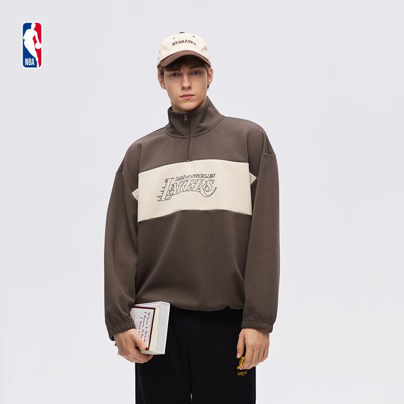 Официальная серия NBA Court Life Унисекс свитшот с круглым вырезом XL