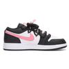 Jordan Air Jordan 1 Low top Vintage Basketball Shoes Women's Black Pink DX4374-008(Team59-SBOX)