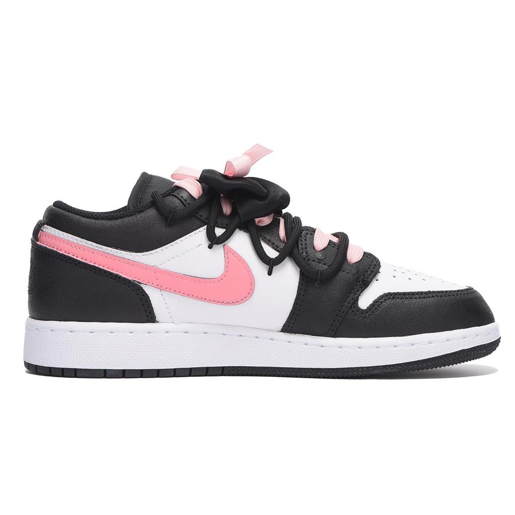 Jordan Air Jordan 1 Low top Vintage Basketball Shoes Women's Black Pink DX4374-008(Team59-SBOX)