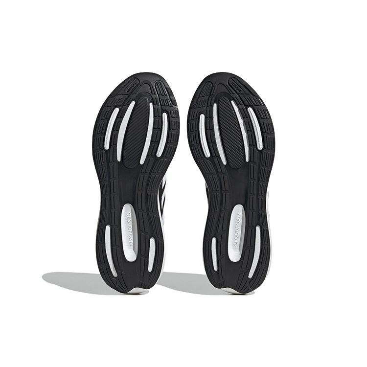 adidas Runfalcon 3.0 Cloudfoam Bas Noir Blanc Baskets Homme Noir Core Blanc Cloud HQ3790