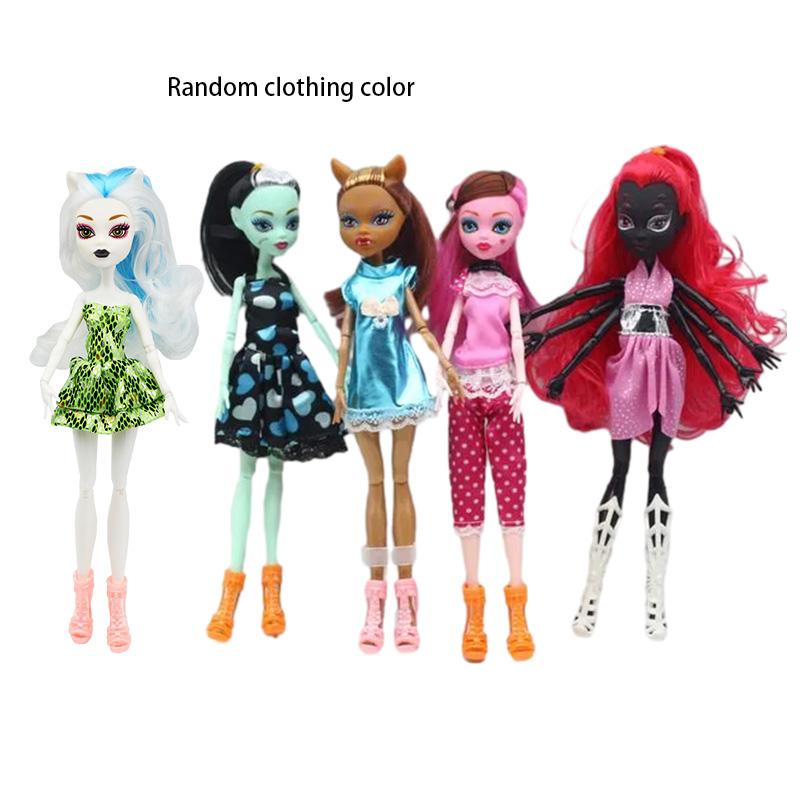 Elegant Happy Family Monster Resin Doll Toy Collection Girl Birthday Present