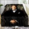 Leonardo Blanket Flannel Throw for Sofa, Indoor, Camping, Living Room, Office, Chair, And Bed Soft Birthday Gift