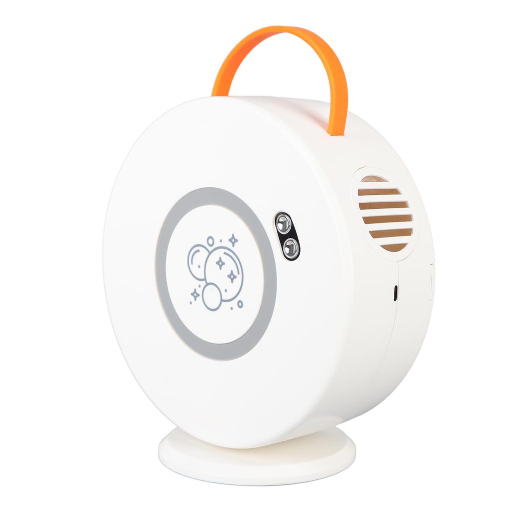 Automatický rotační bublinkový stroj USB dobíjecí automatický bublifuk pro děti a batolata uvnitř