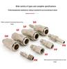 C-type Quick Connect Air Hose Adapter Kit: Self-locking Pneumatic Tool with Male/Female Quick Plug for Air Guns and Compressors.