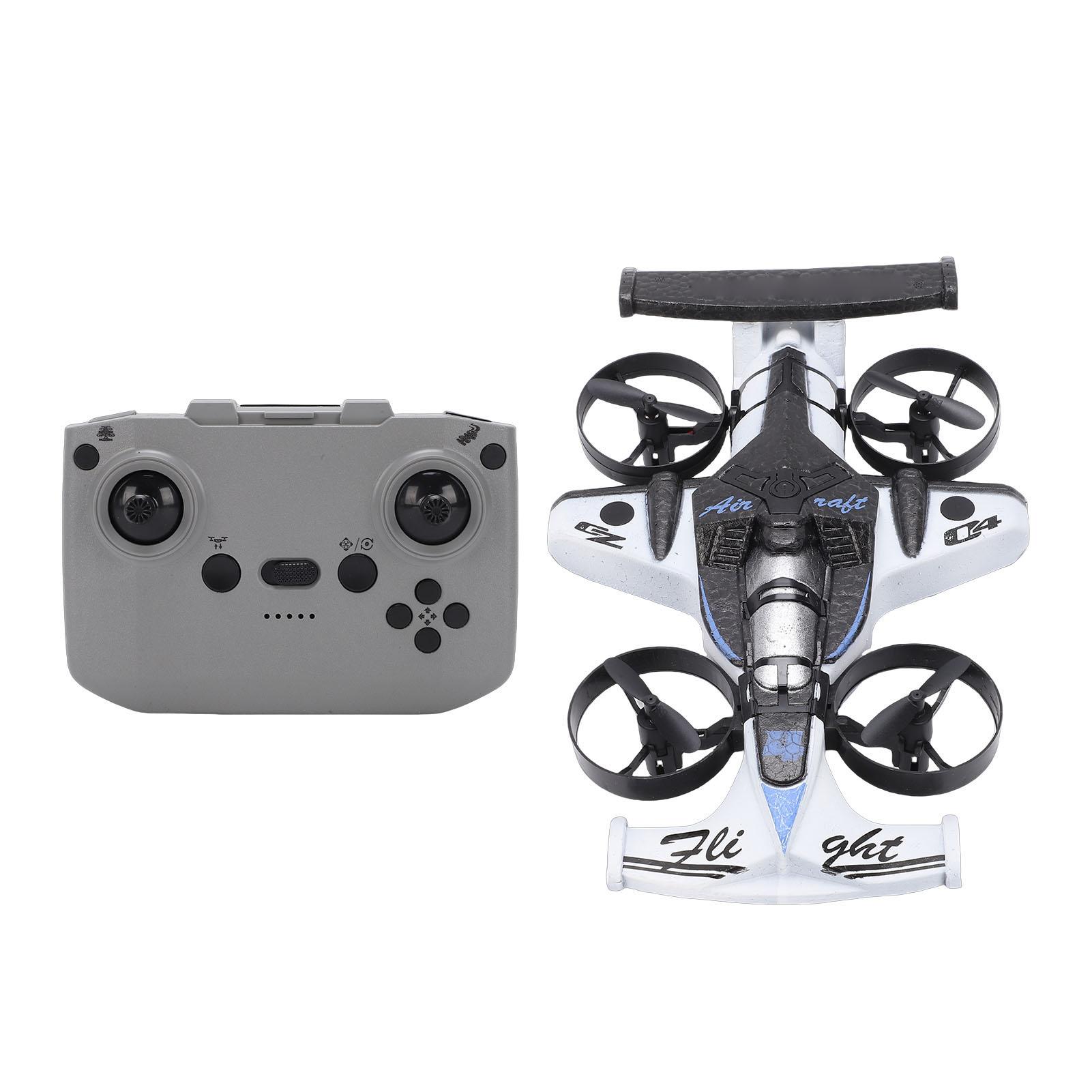 2 in 1 Flying Car Stunt Drone RC Quadcopter Flying Car Toy 2.4Ghz Remote Control Stunt Car Birthday Gift Dual Land Air белый