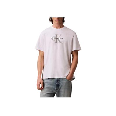 Minimalist Comfortable Versatile Classic Crew Neck Short Sleeve T-Shirt Men Tops Bright-White 4RB862G-110
