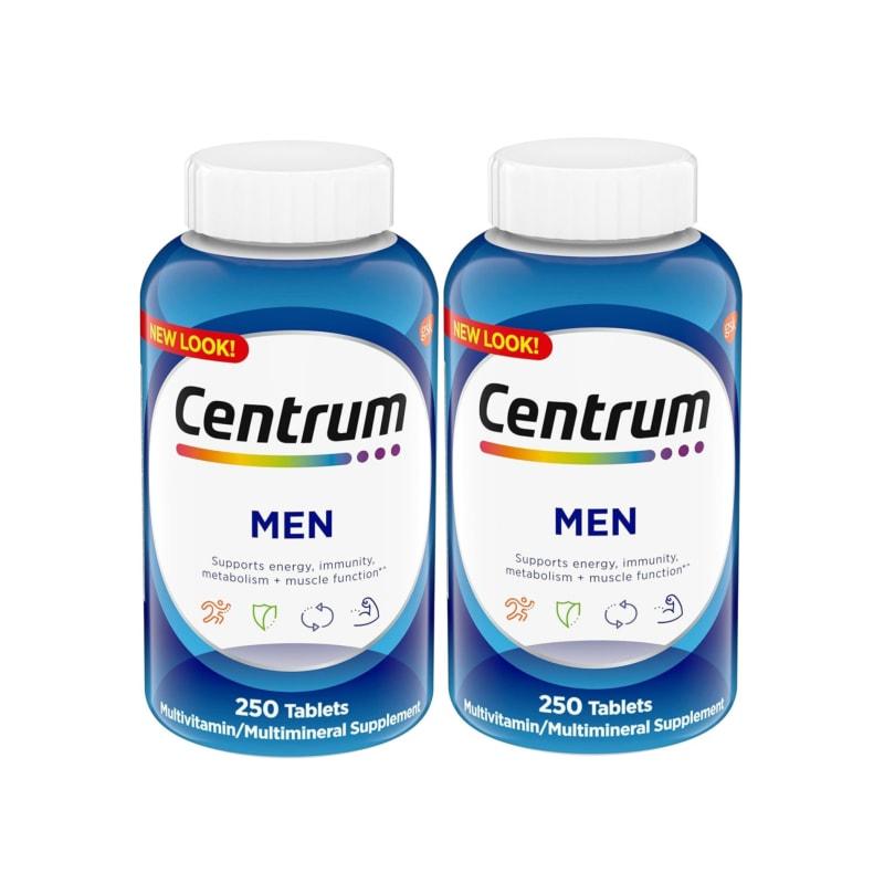 Centrum Men's Multivitamin 500 Tablets (250+250 Tablets)