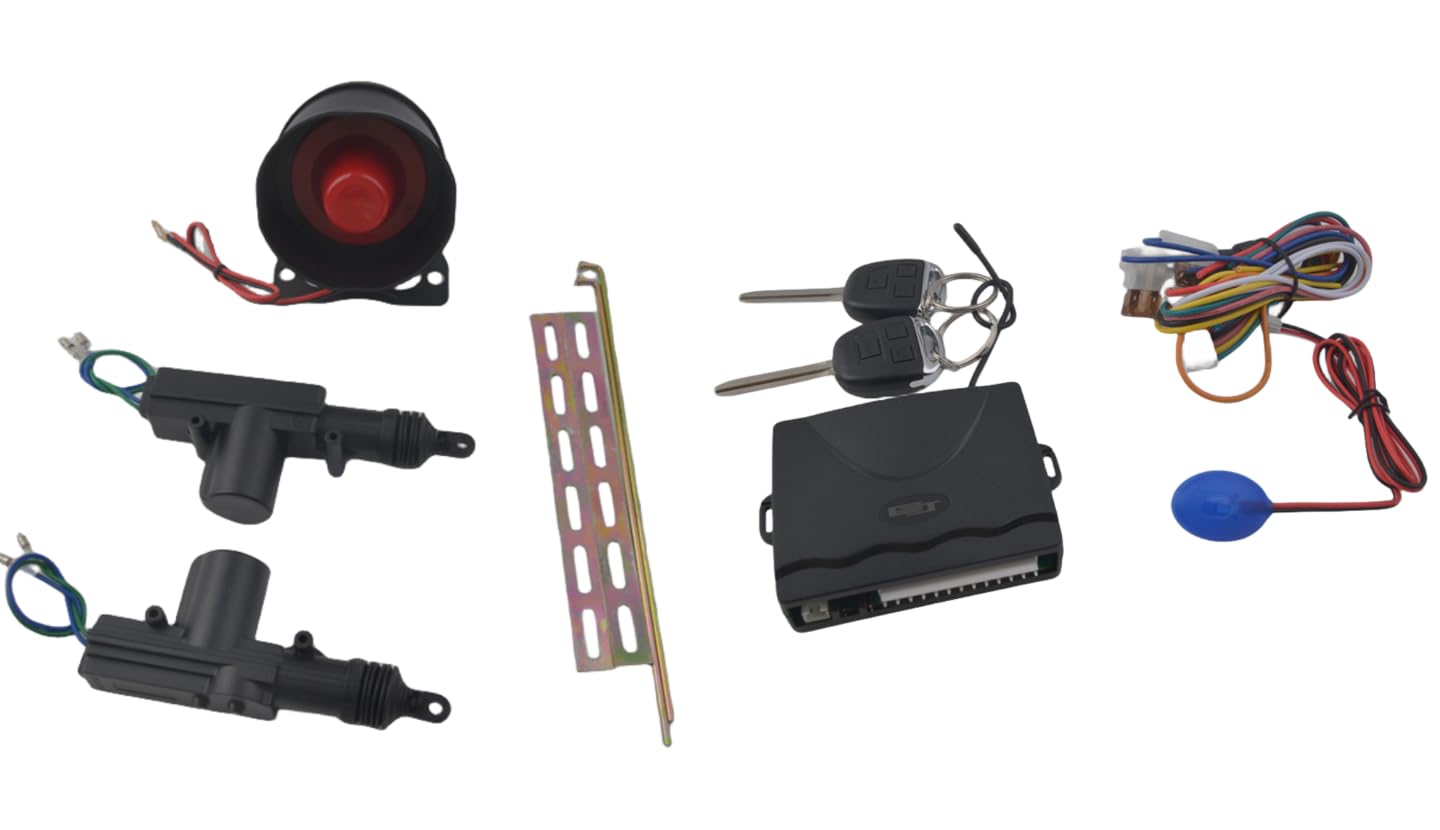 

Комплект бесключевого доступа K2 для автомобиля, Универсальный комплект бесключевого доступа, Пульт дистанционного управления, Дверь, Функция блокировки/разблокировки, S чёрный