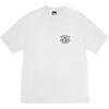 Stussy FW24 WORLDWIDE TEE PIGMENT DYED LOGOT Unisex 1905095