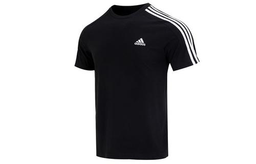 Adidas Essentials Single Jersey 3 Stripes Tee IC9334 XL чёрный