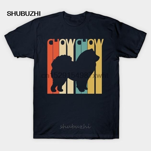 Men t-shirt Vintage 1970s Chow Chow Dog Owner Gift tshirt Women t shirt S разноцветный