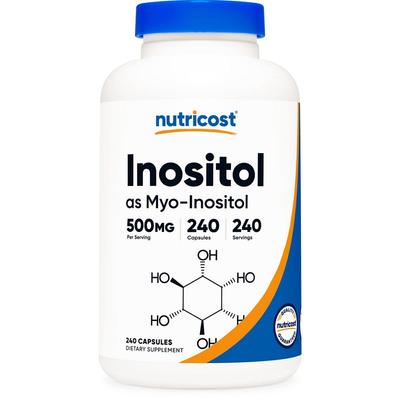 Inositol 500mg 240 Capsules, 240 Tablets, 1 Unit