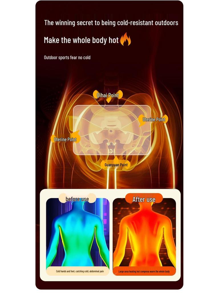 Super Asia 10-Hour Self-Heating Warm Patch for Outdoor Sports & Baby Use