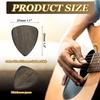 Uxcell Wooden Guitar Extra Grooved for and Bass Black 6-Pack Picks, 3.0mm Thick, Design, Electric, Acoustic, Guitars,