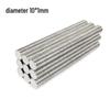 Neodymium Iron Boron Super Strong Double-Sided Refrigerator Magnets - Round & Square