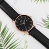 Popular Stylish Watch [BUREI] Men's Watch, Simple, Waterproof, Analog, Brand, Men's (Rose Gold)
