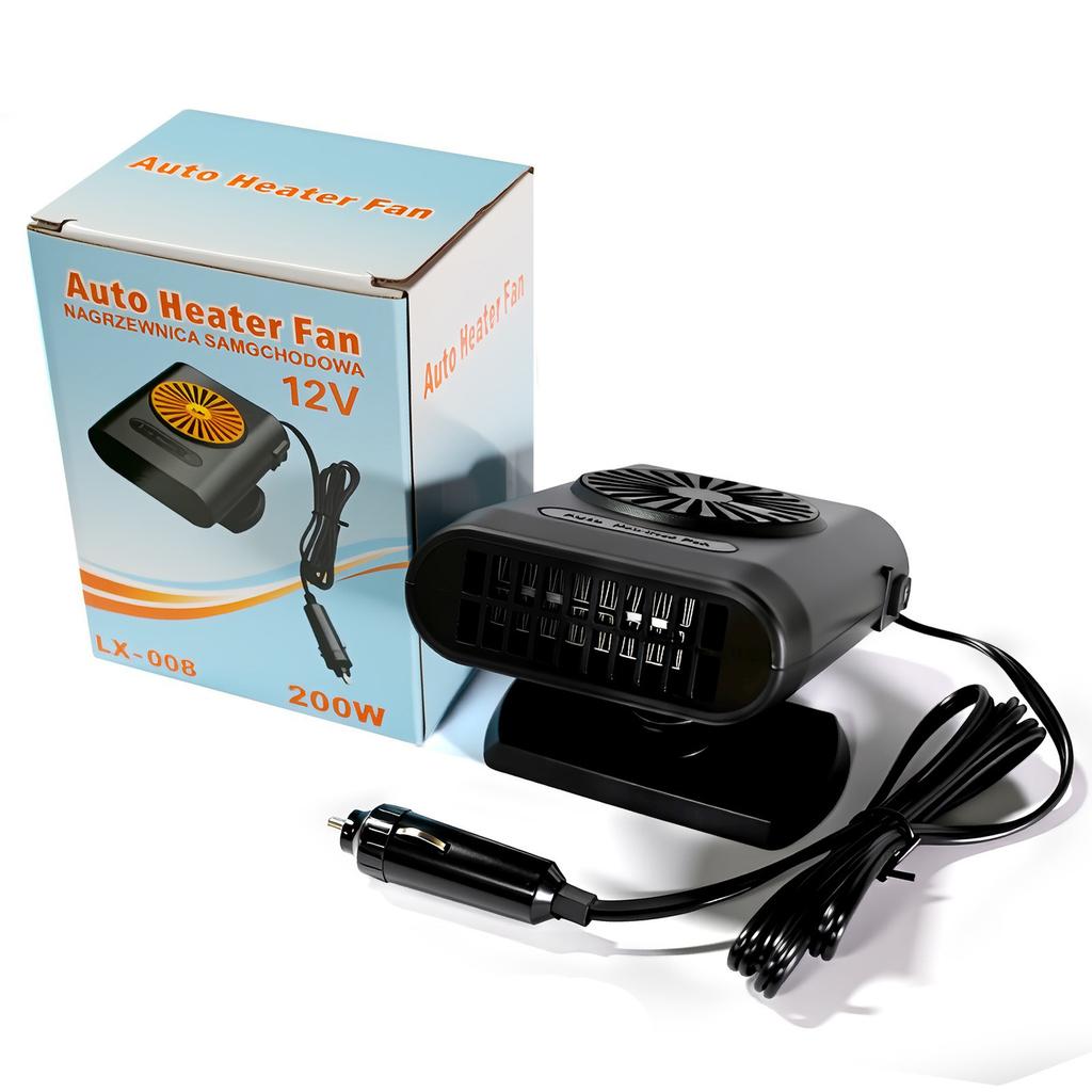 12V 200W Portable Electric Heating Fan Defogger Defroster Demister Car Defroster Windshield Heater for Car Windshield