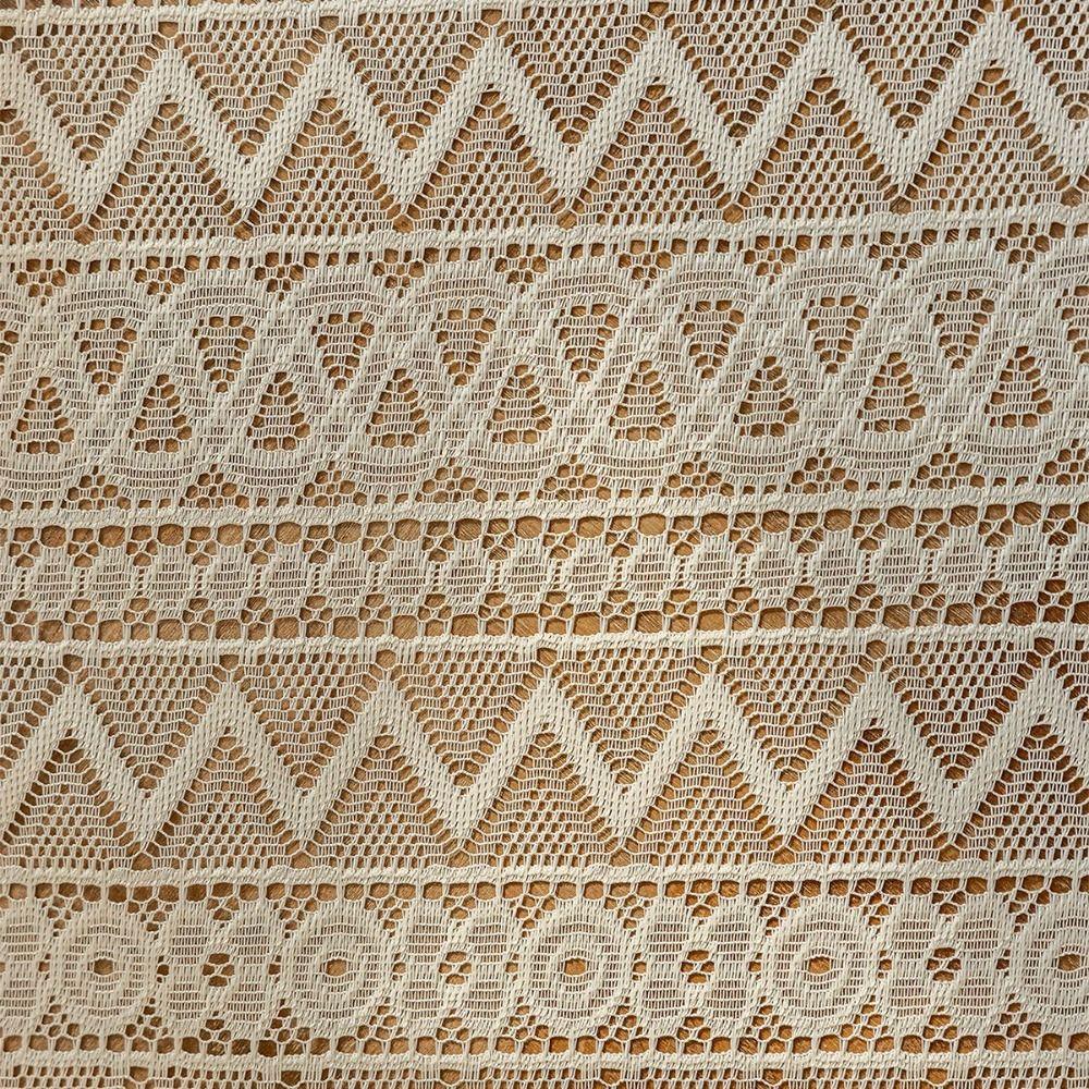 140m Lace Window Screening Hollow Lace Tassels Curtain Voile Tulle Curtains  Home Decor