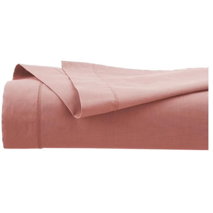 Drap plat 290x240 cm rose