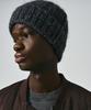 NOIRER Mohair Ribbed Wool Beanie (3 Colors)