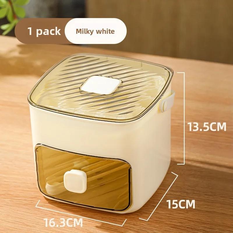 

Форма для льда с крышкой и контейнером, одним нажатием, формы для морозильника с контейнером для охлаждения напитков, кофе, сока, вина бежевый