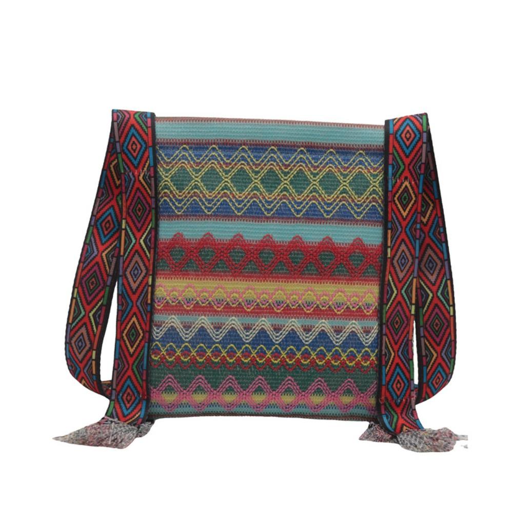 Tassel Ethnic Style Crossbody Bags Woven Bag Bohemian Shoulder Bag Fringe Shoulder Bag  Travel