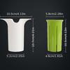Durable ABS Manual Vegetable Chopper, Easy-to-Use Kitchen Gadget for Cucumbers, Carrots, Tomatoes & More -Vegetable Slicer