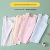 Baby Warm Belly Vest - Seamless, Skin-Friendly, Short Sleeve, Autumn/Winter Base Layer with Sweat-Wicking Cotton