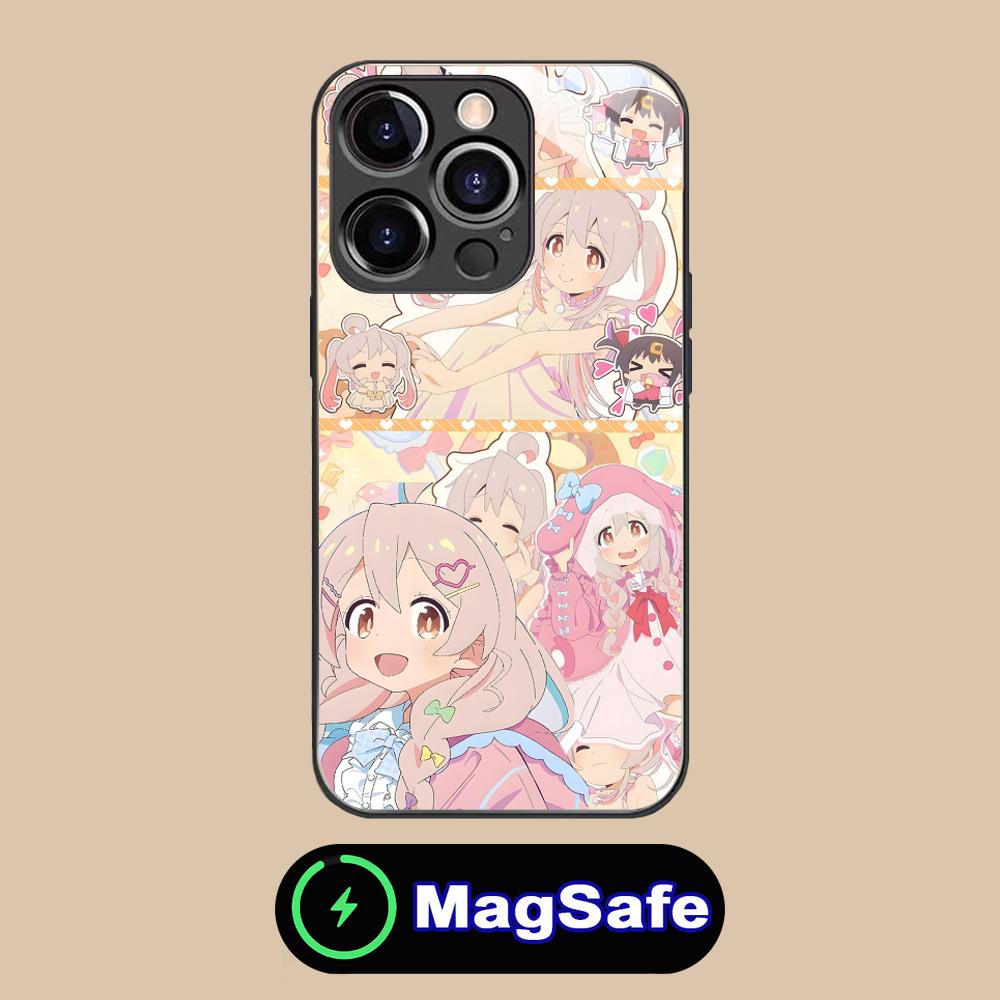Anime Mahiro Oyama Onimai Phone Case for iPhone 17 16 15 14 13 12 11 Air Pro Max Plus Mini MagSafe Glass Colorful Cover Luxury